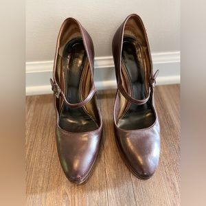 Prada Leather Hi Heels Pumps
